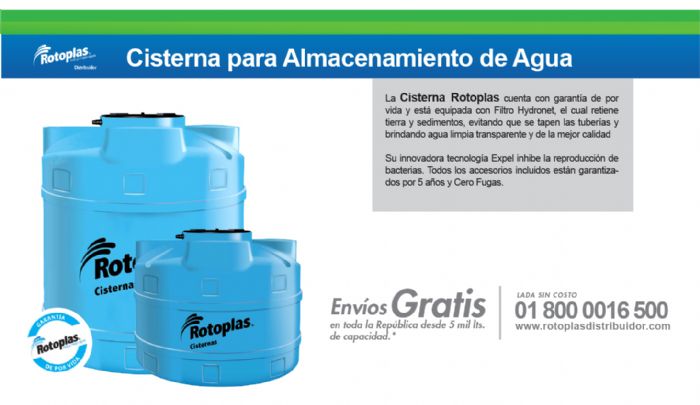 Cisternas Rotoplas